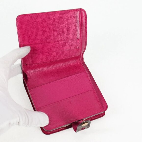 LOUIS VUITTON Monogram Perfo Compact zip Bifold Wallet M95188 LV Auth BA3167V - Picture 9 of 14